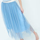 Tule Rok Blauw