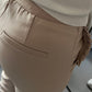 Broek Ruffle Beige